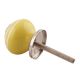 Yellow Striped Small Ceramic Cabinet Knobs Online